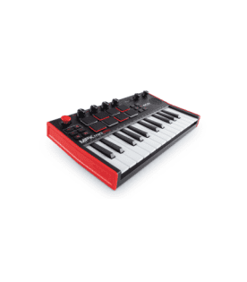 Akai Professional Mpk Mini Play Mk3 25 Key, Black, Red And White, Mpkminiplaymk3