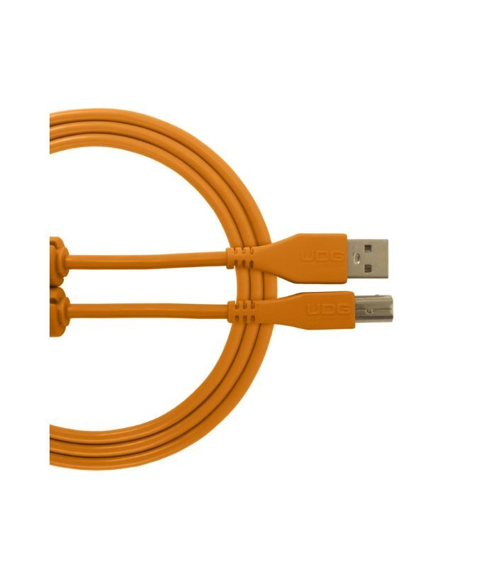 U95001OR UDG - U95002OR UDG Ultimate Audio Cable USB 2.0 A-B Orange Straight 2m - Image 1