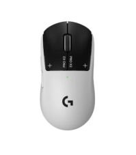 Logitech PRO X2 SUPERSTRIKE Lightspeed Wireless Gaming Mouse, Ultra-Fast Performance, Ultra Lightweight (61 g), Customizable Click Haptics, USB-C Charging, for PC/Mac/Laptop - White