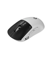 Logitech PRO X2 SUPERSTRIKE Lightspeed Wireless Gaming Mouse, Ultra-Fast Performance, Ultra Lightweight (61 g), Customizable Click Haptics, USB-C Charging, for PC/Mac/Laptop - White
