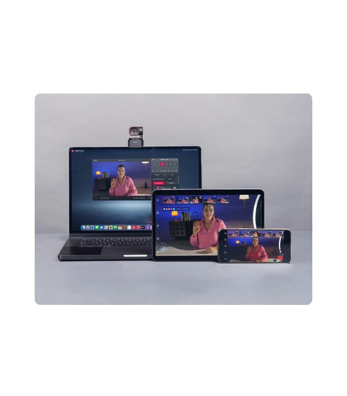OBSBOT - Tiny 3 Lite AI-Powered Spatial Audio 4K PTZ Webcam - Image 3