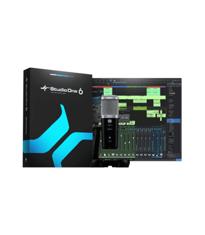 PreSonus Revelator microphone with Studio one daw