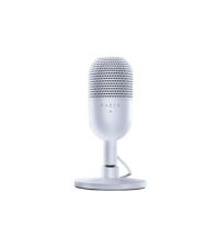 Razer Seiren V3 Mini - White Ultra-Compact USB Microphone with Tap-to-Mute