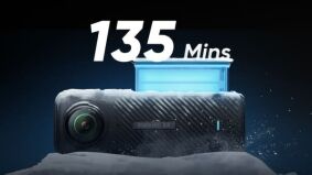 Longer Battery Life With a new 2290mAh battery, X4 records for a huge 135 minutes at 5.7K30fps, a whopping 67% longer than X3.