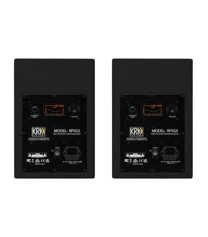 Rokit®  Generation Five Powered Studio Monitor Pair