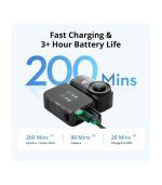 DJI Osmo Nano Standard Combo (128GB), Small 4K/60fps Vlogging Camera with a 1/1.3″ Sensor, 143° Wide FOV Video, 200-Min Recording, Magnetic POV Cam 4K for Sports, Vlog, UAE Version, Official Warranty