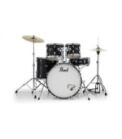 Pearl Roadshow 5pc Drum Set 2216B/1008T/1209T/1616F/1455S With Cymbal & Hardware Jet Black Finish