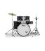 Pearl Roadshow 5pc Drum Set 2216B/1008T/1209T/1616F/1455S With Cymbal & Hardware Jet Black Finish