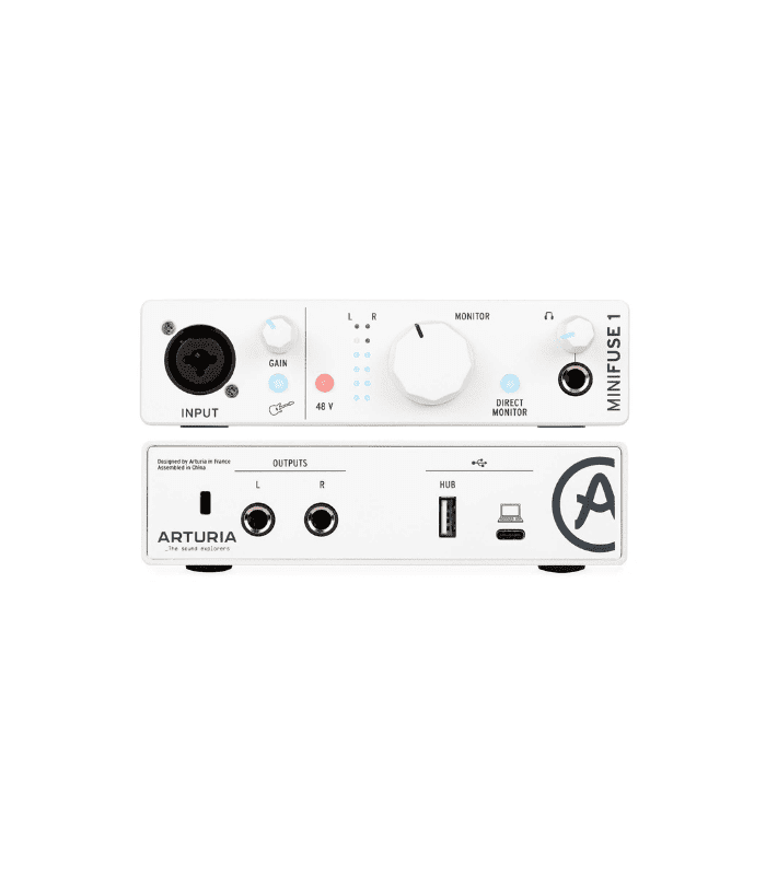 MiniFuse 1
Portable solo audio interface