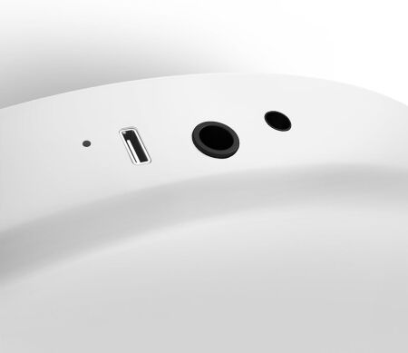 Enya Nova Go Sonic Electric Guitar - White Carbon Fiber Smart Electric Guitar with 10W Wireless Speaker, Built-in Presets, Charging Cable, Adjuster Key and Cover