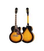 Epiphone - EEJ2VSGH1 J-200 EC Studio Guitar - Vintage Sunburst - Image 8