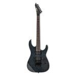 ESP - LTD M-200 Electric Guitar Flammed Maple with Floyd Rose, See Thru Black Finish