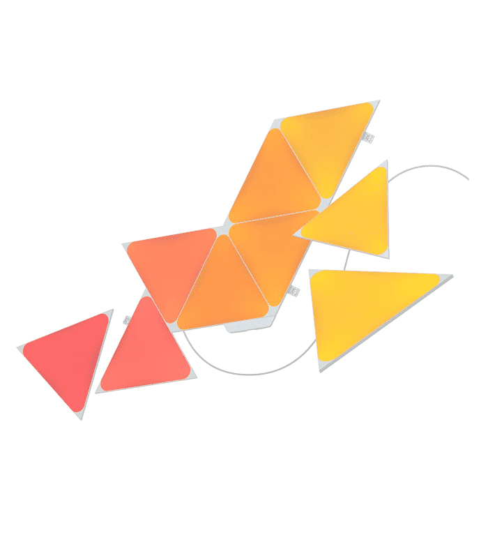 nanoleafT-1 نانوليف أشكال مثلّثات باقة المبتدئين ٩ قطع - الصورة 1