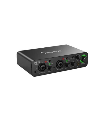 MAONO - Maono PS22 Audio Interface for Recording, Music Production, Guitar - Image 1