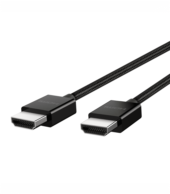 ⁦بيلكن – كابل أتش دي أم أيعالي السّرعة فائق الدّقّة – معتمد أتش دي أر ٤ كاي/ ٨ كاي - ٢ متر - أسود⁩ - الصورة ⁦1⁩