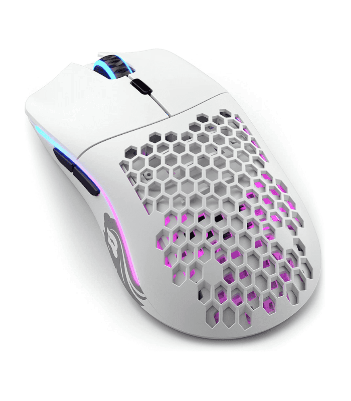 Model-O-W-1 غلوريوس ماوس اللّعب موديل أوه ماينس اللّاسلكي – باللّون الأبيض - الصورة 1