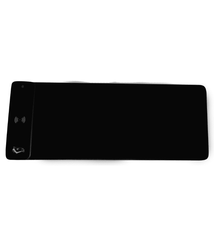 wirelessmp-black Camel Tech - Black - Wireless RGB Mouse Pad - Image 1