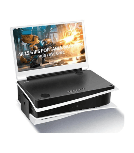 g-story-1 جي ستوري- شاشة ألعاب محمولة مقاس ١٥.٦ إنش أي بس أس ٤ كاي ٦٠ هرتز - الصورة 1