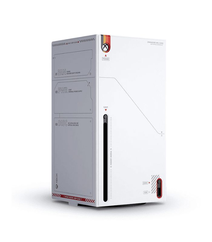 xbox console wrap SF أغلفة منصّة أكس بوكس سلسلة أكس – إصدار ستارفيلد - الصورة 1