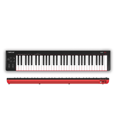 The Nektar SE49 and SE61USB MIDI controller keyboards have all the features you need to start making music with your computer