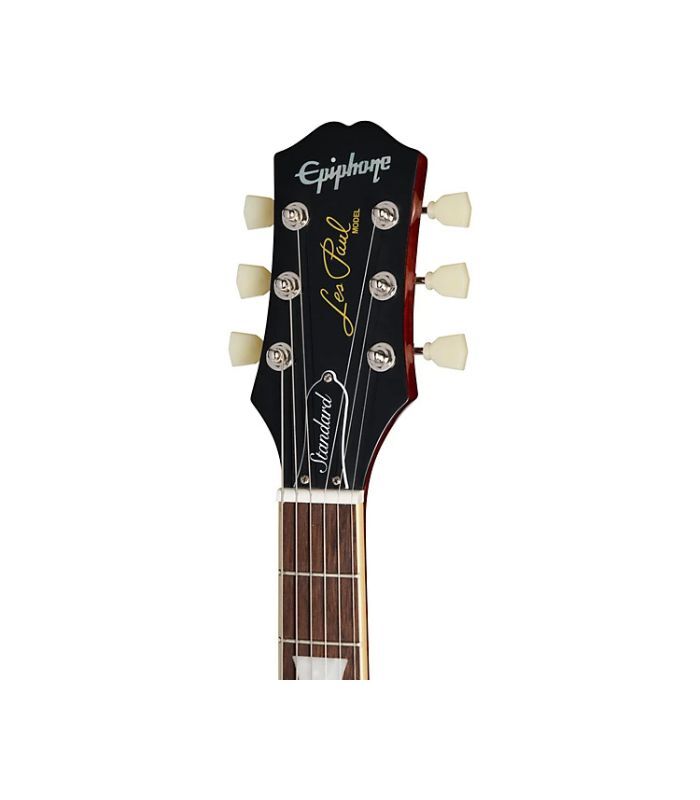 Epiphone - Les Paul Standard 50s Figured Electric Guitar - Washed Cherry Sunburst - Image 7