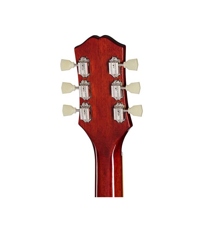 Epiphone - Les Paul Standard 50s Figured Electric Guitar - Washed Cherry Sunburst - Image 8
