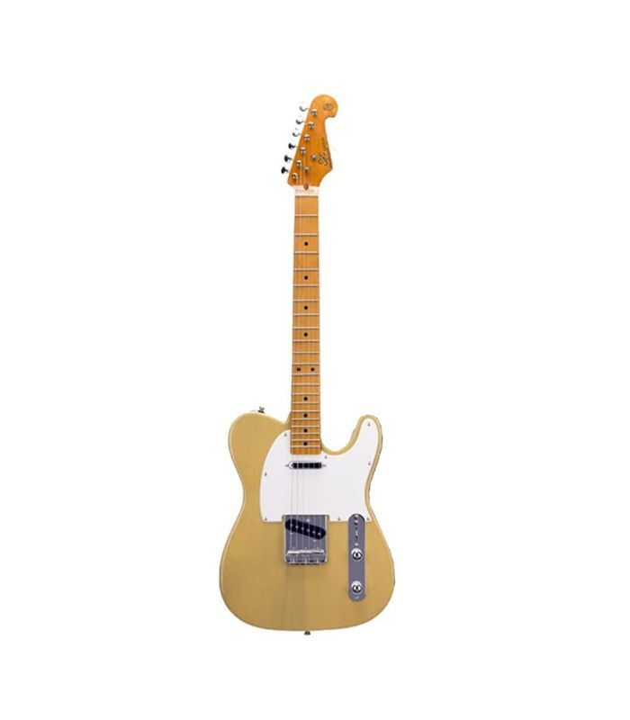 SX Guitar SE2-SK-BSB Electric Package Guitar - Butter Scotch Blonde - Image 6