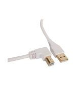 UDG - U95006WH UDG Ultimate Audio Cable USB 2.0 A-B White Angled 3m - Image 2
