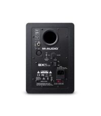 M-Audio M Audio BX5 D3 Compact 2 Way 5'' Active Studio Monitor Speaker for Music Production and Mixing With Onboard Acoustic Space Control, 1 piece, Black, XLR