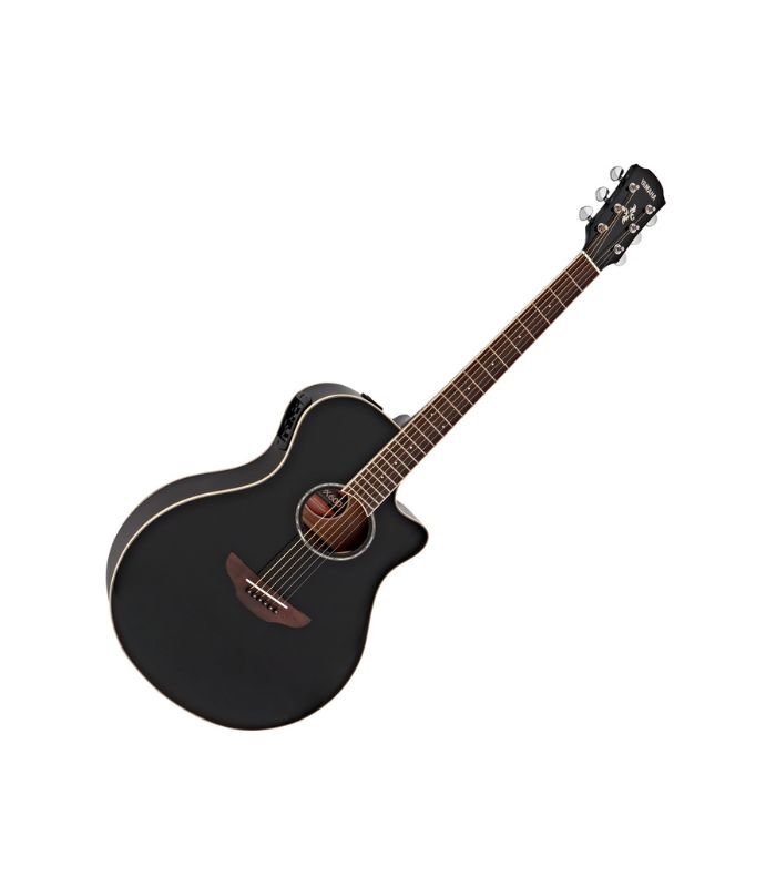 Yamaha APX600 Acoustic Guitar - Black - Image 5