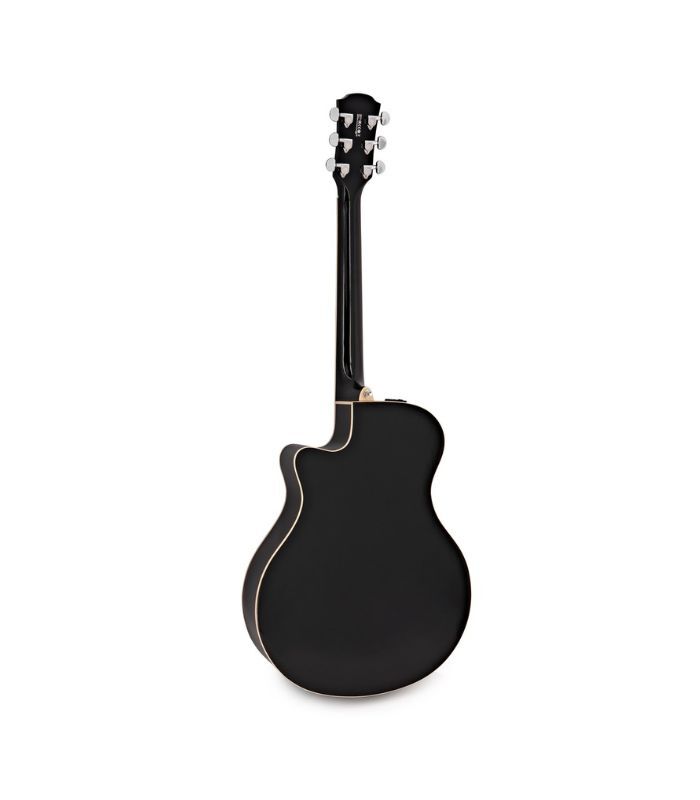 Yamaha APX600 Acoustic Guitar - Black - Image 4
