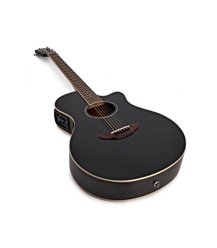 Yamaha APX600 Acoustic Guitar - Black - Image 2