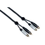 Bespeco - EA2X300 - 2 RCA male to 2 RCA female - 3m - Audio Cable