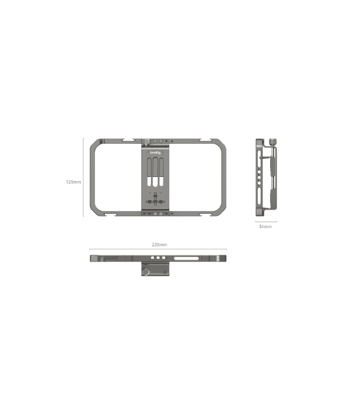 SmallRig - Universal Mobile Phone Cage 2791B - Image 3