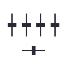 4-channel mixer The mixer section has 4 channels, so you can freely create mashups or scratch on the fly.