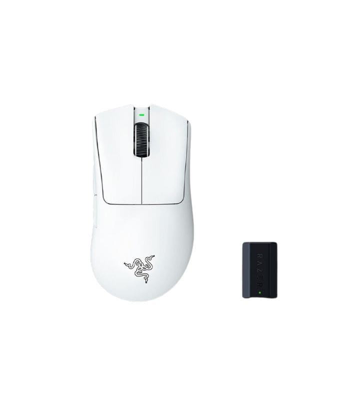 Razer DeathAdder V3 Pro - White - Smooth-Touch - 8000 Hz - Image 1