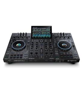 Denon DJ PRIME4+ 4-Deck Standalone Dj Controller with Amazon Music