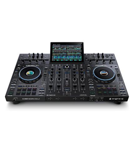 Denon DJ PRIME4+ 4-Deck Standalone Dj Controller with Amazon Music