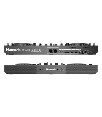 Numark MIXSTREAMPROGO Battery-Powered Standalone Streaming DJ Controller with Amazon Music, Wi-Fi, USB