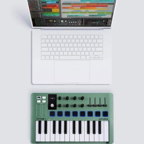 MiniLab 3 Mint Edition Lean Green MIDI Machine