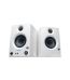 PreSonus Eris 3.5 2nd Gen HD Professional Studio Monitors with 3.5" Woven Composite Woofer, 1" Silk-Dome Tweeter, 50W Class AB Power and Tuning Controls (Auxillary) - Pair (White)