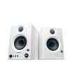 PreSonus Eris 3.5 BT 2nd Gen HD Professional Studio Monitors with 3.5" Woven Composite Woofer, 1" Silk-Dome Tweeter, 50W Class AB Power and Tuning Controls (Auxillary) - Pair (White)