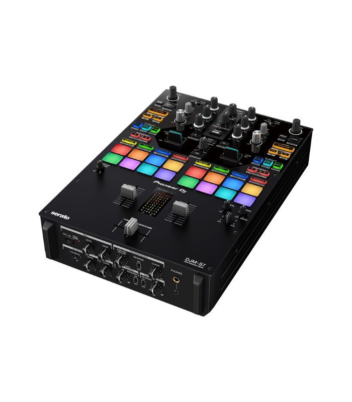 DJM-S7 Scratch-style 2-channel performance DJ mixer (Black)