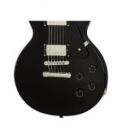 Epiphone - EILTEBNH1 LP Studio Electric Guitar - Ebony - Image 9