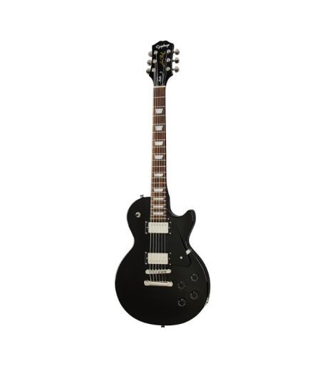 Epiphone - EILTEBNH1 LP Studio Electric Guitar - Ebony - Image 1