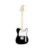 SX Guitar SE2-SK-BK Electric Package Guitar - Black - Image 3