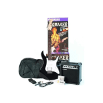 Yamaha - EG112GPII BS Electric Guitar Package - Black