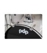 PDP Drums - PDCE2215KTDW Center Stage 5-Pieces Drumset with Hardware and Cymbals - Diamond Silver - Image 5