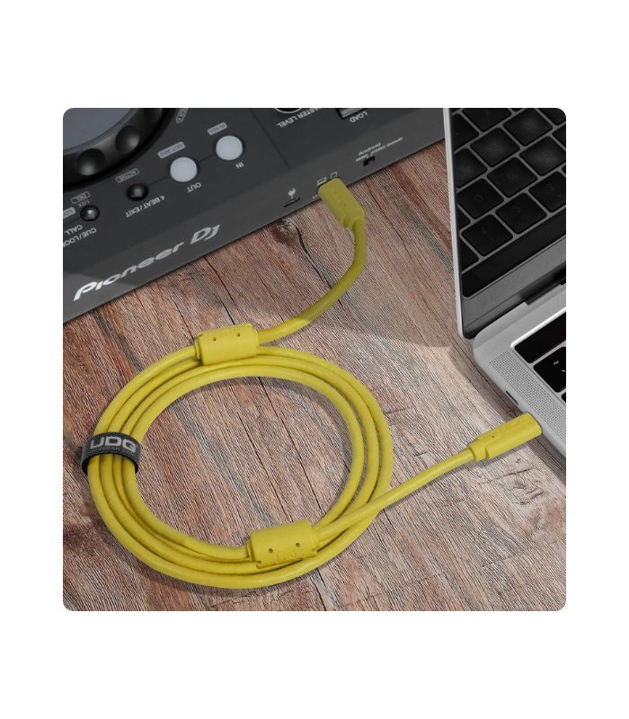 UDG - U99001YL UDG Ultimate Audio Cable USB 3.2 C-C Straight 1.5m - Yellow - Image 6