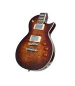 ESP - LTD Eclipse EC-256 Series Electric Guitar Flame Maple Top, Dark Brown Sunburst Finish - Image 4